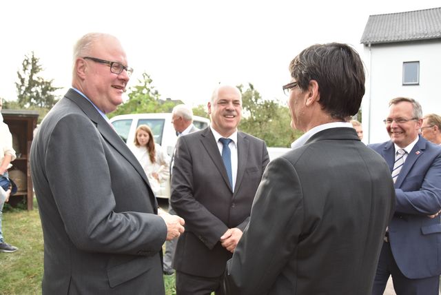 Finanzminister Dr. Thomas Schäfer, Thomas Platte, Dr. Ralph Büchler