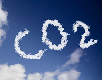 CO2 Logo/Darstellung